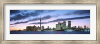 Framed Toronto Skyline from the lake, Ontario Canada