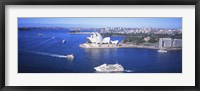 Framed Sydney Harbor, Sydney, Australia