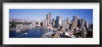 Framed Skyscrapers in a city, Sydney, New South Wales, Australia