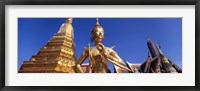 Framed Wat Phra Kaeo, Grand Palace, Bangkok, Thailand