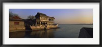 Framed Marble Boat In A River, Summer Palace, Beijing, China