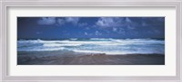 Framed Surf on the beach, Barbados, West Indies