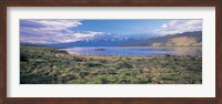 Framed Clouds over a river, Mt Fitzroy, Patagonia, Argentina