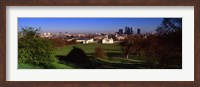 Framed Greenwich Park, Greenwich, London, England, United Kingdom