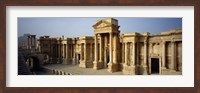 Framed Facade of a building, Palmyra, Syria