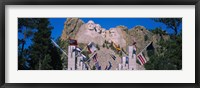 Framed Statues on a mountain, Mt Rushmore, Mt Rushmore National Memorial, South Dakota, USA