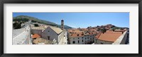 Framed High angle view of buildings, Minceta Tower, Dubrovnik, Croatia