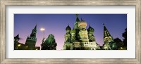 Framed Low angle view of a cathedral, St. Basil's Cathedral, Red Square, Moscow, Russia