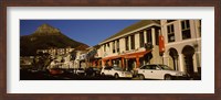 Framed Traffic on the road, Lion's Head, Camps Bay, Cape Town, Western Cape Province, Republic of South Africa