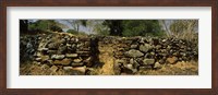 Framed Ruins of a stone wall, Thimlich Ohinga, Lake Victoria, Great Rift Valley, Kenya