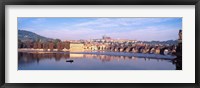 Framed Charles Bridge, Prague, Czech Republic