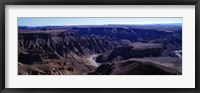 Framed Fish River Canyon, Namibia