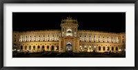 Framed Facade of a palace, The Hofburg Complex, Vienna, Austria