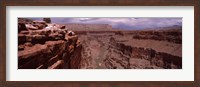 Framed River Passing Through, North Rim, Grand Canyon National Park, Arizona, USA