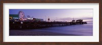 Framed Santa Monica Pier Ferris Wheel, Santa Monica, California