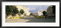 Framed Buildings in a city, Museumsquartier, Vienna, Austria