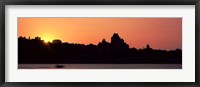 Framed City at sunset, Chateau Frontenac Hotel, Quebec City, Quebec, Canada