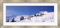 Framed Ski resort, Reith Im Alpbachtal, Tyrol, Austria