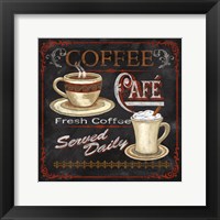 Coffee Cafe Framed Print
