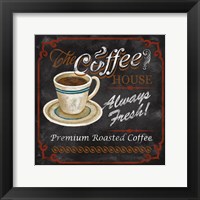 The Coffee House Framed Print