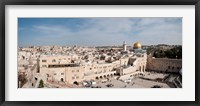 Framed Wailing Wall, Jerusalem, Israel