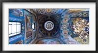 Framed Interiors of a church, Church of The Savior On Spilled Blood, St. Petersburg, Russia