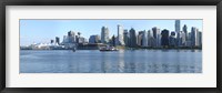 Framed Skyscrapers at the waterfront, Canada Place, Vancouver, British Columbia, Canada 2011