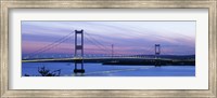 Framed Severn Bridge, Aust, Gloucestershire, England