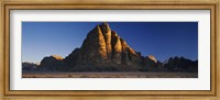 Framed Seven Pillars of Wisdom, Wadi Rum, Jordan