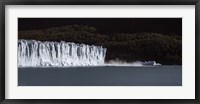 Framed Glaciers in a lake, Moreno Glacier, Argentino Lake, Argentine Glaciers National Park, Santa Cruz Province, Patagonia, Argentina