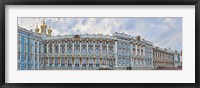 Framed Catherine Palace courtyard, Tsarskoye Selo, St. Petersburg, Russia