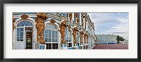 Framed Catherine Palace building details, St. Petersburg, Russia