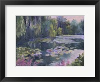 Framed Monet's Garden II