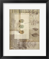 Small Notebook Collage IV Framed Print