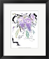 Framed Wisteria Garden III