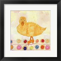 Framed Polka Dot Duck