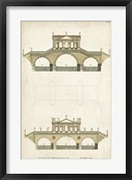 Design for a Bridge II Framed Print