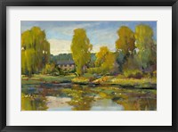 Monet's Water Lily Pond II Framed Print