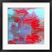 Coral Glass II Framed Print