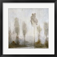 Misty Marsh II Framed Print