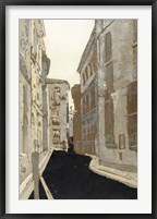 Non-Embellished Streets of Paris I Framed Print