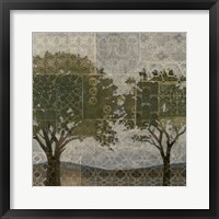 Patterned Arbor II Framed Print