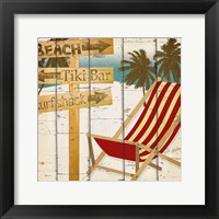 Going to the Beach II Framed Print