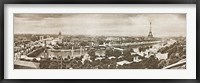Framed Paris Panorama