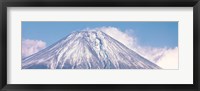 Framed Snow Capped Mt Fuji Yamanashi Japan