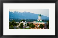 Framed Salt Lake City Council Hall, Capitol Hill, Salt Lake City, Utah, USA