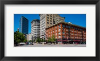 Framed Buildings in a downtown district, Salt Lake City, Utah