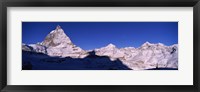 Framed Mt Matterhorn from Riffelberg, Zermatt, Valais Canton, Switzerland