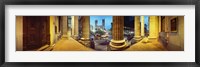Framed 360 degree view of the Notre Dame De Montreal, Montreal, Quebec, Canada