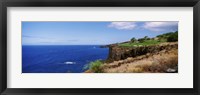 Framed Black Rock, Kaanapali, Maui, Hawaii